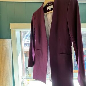 Calvin Klein Women's Deep Purple Blazer